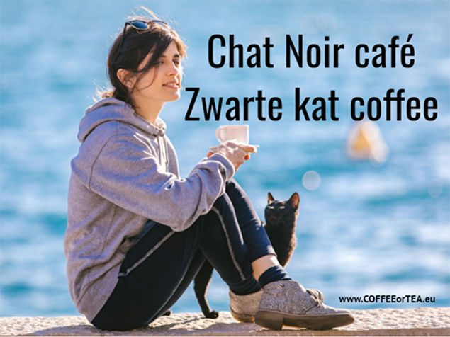 Zwarte Kat / Chat Noir FilterKaffee