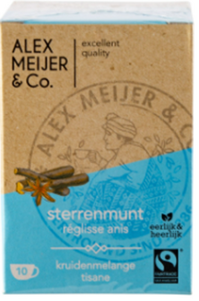 Alex Meijer Tee, Teestar Minze Fairtrade