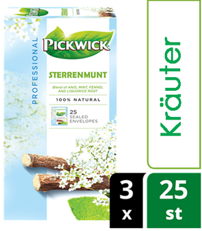 Pickwick professional Tee Sternm&uuml;nze  Fairtrade / Pickwick Prof Sterrenmunt