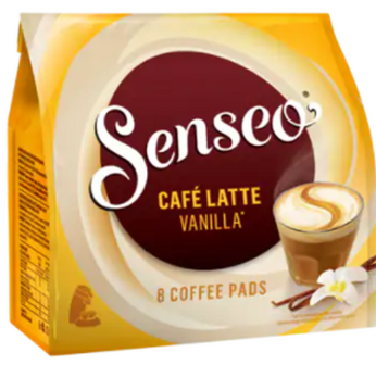 Senseo-Kaffeepads Cafe latte vanilla 